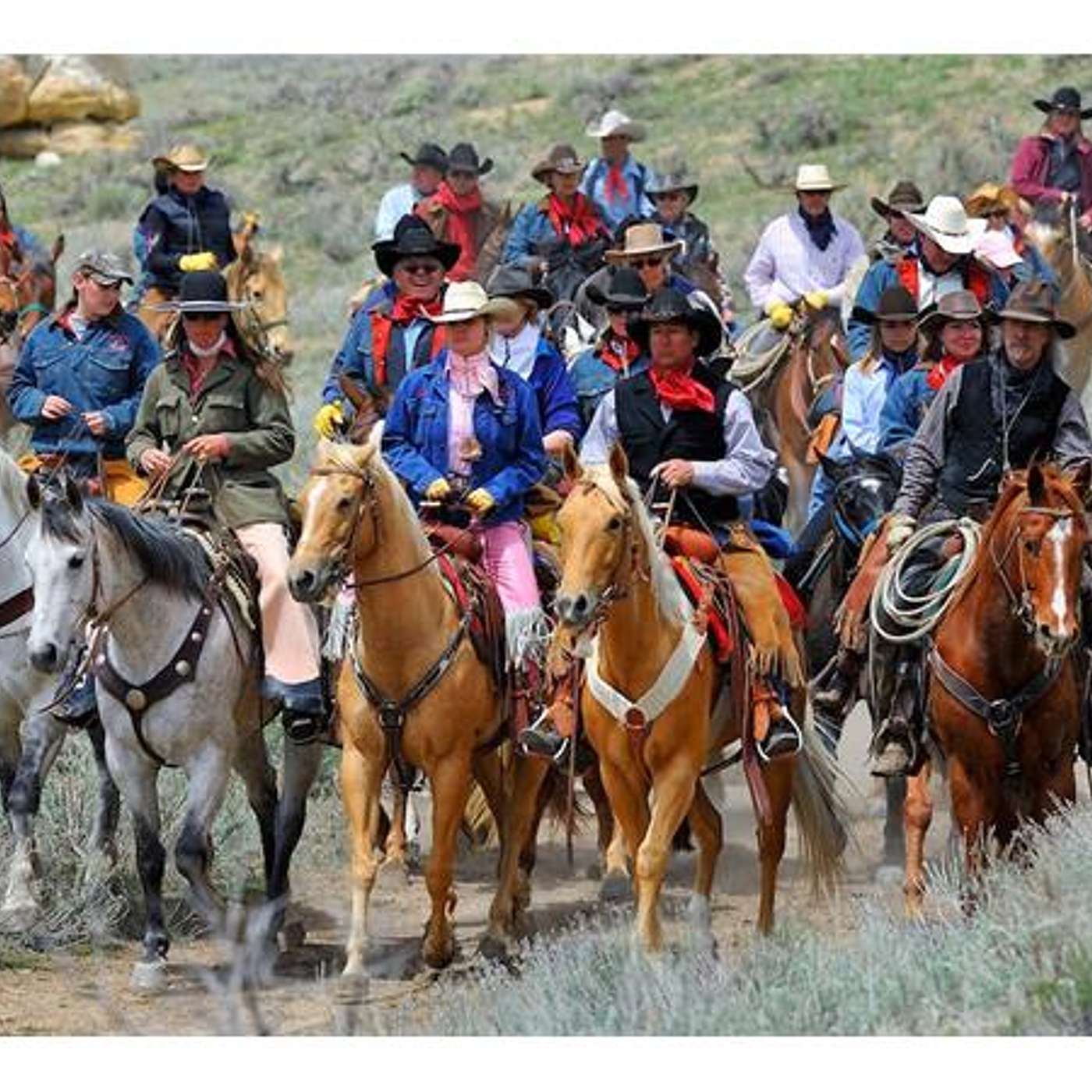 Join us for The Largest HORSE DRIVE in North America on SADDLE UP AMERICA!