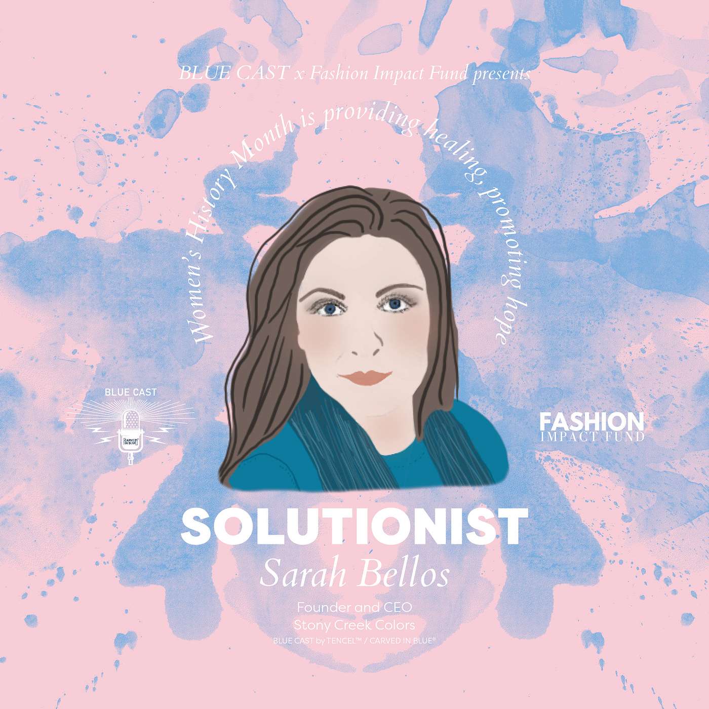 BLUE CAST by TENCEL™  / CARVED IN BLUE®