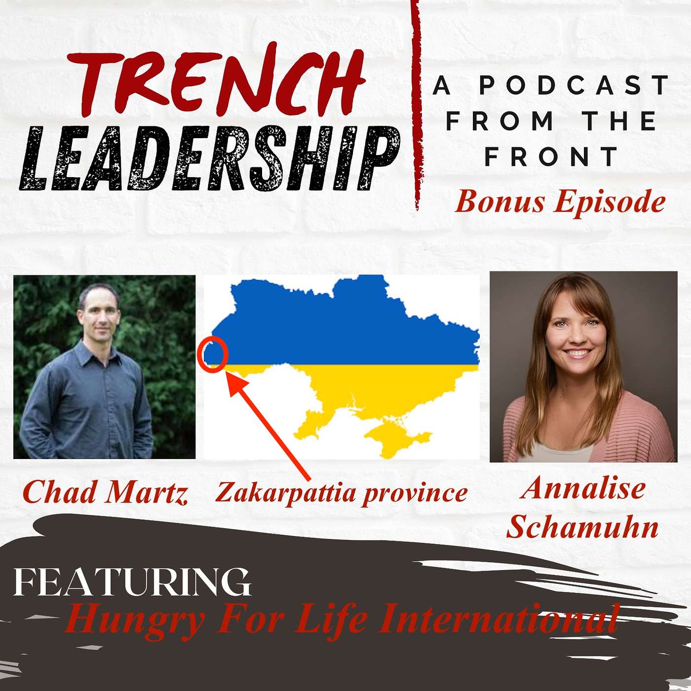 Bonus Episode: The Ukraine War – How You Can Help RIGHT NOW featuring Annalise Schamuhn and Chad Martz episode artwork
