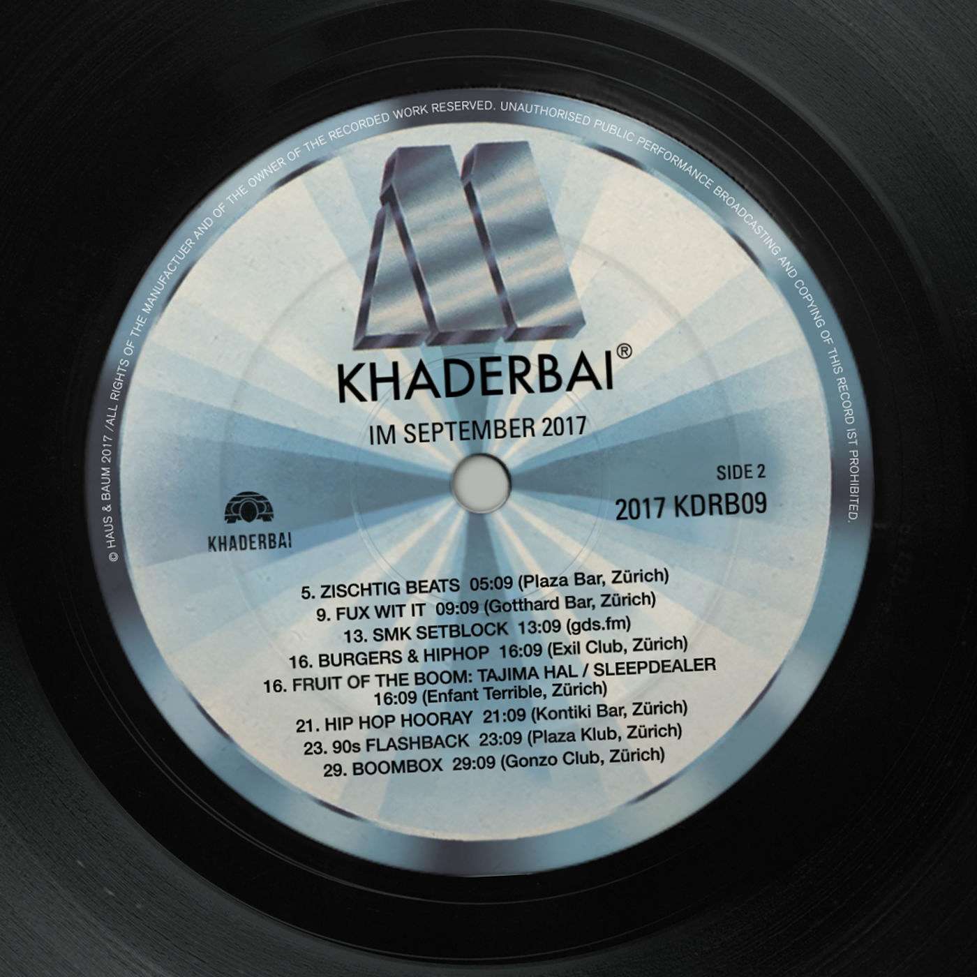 khaderbai's 30 minutes of BOOM! – Episode 44, September 2017