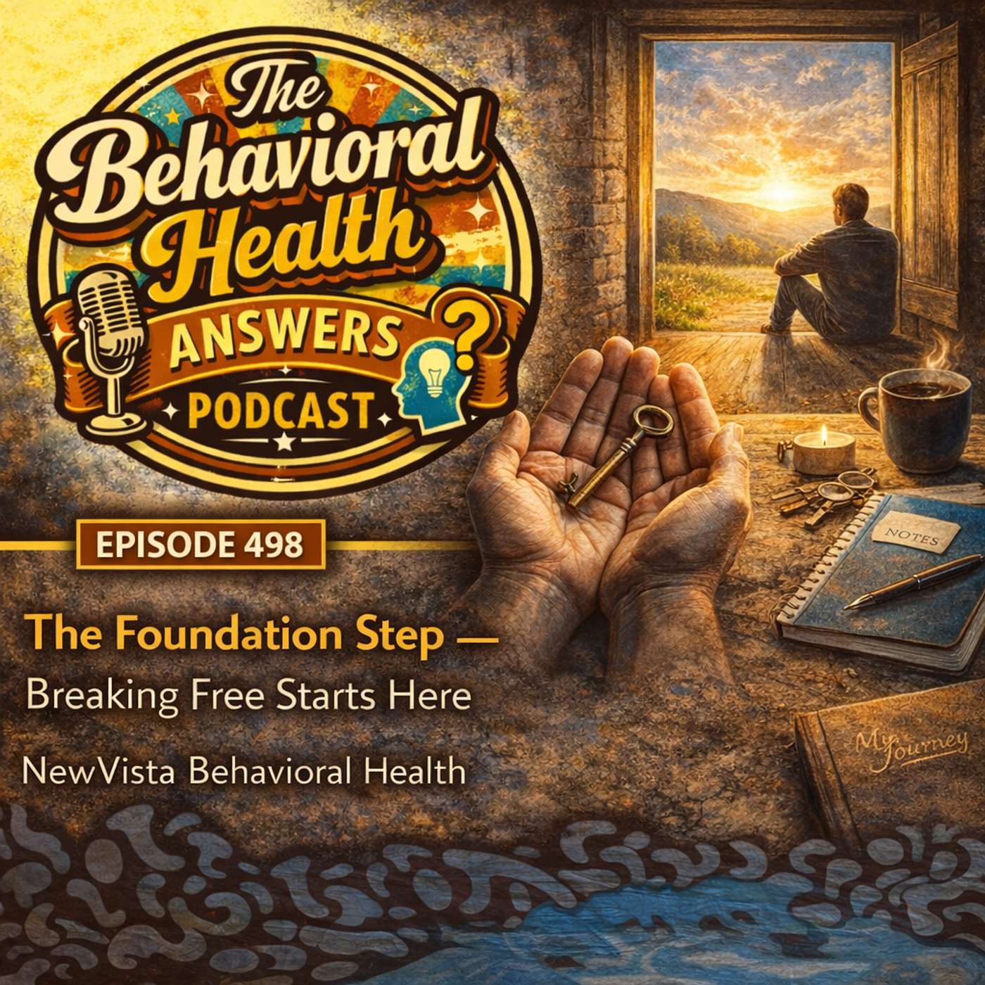 Episode 498: The Foundation Step - Breaking Free Starts Here | NewVista Behavioral Health episode artwork