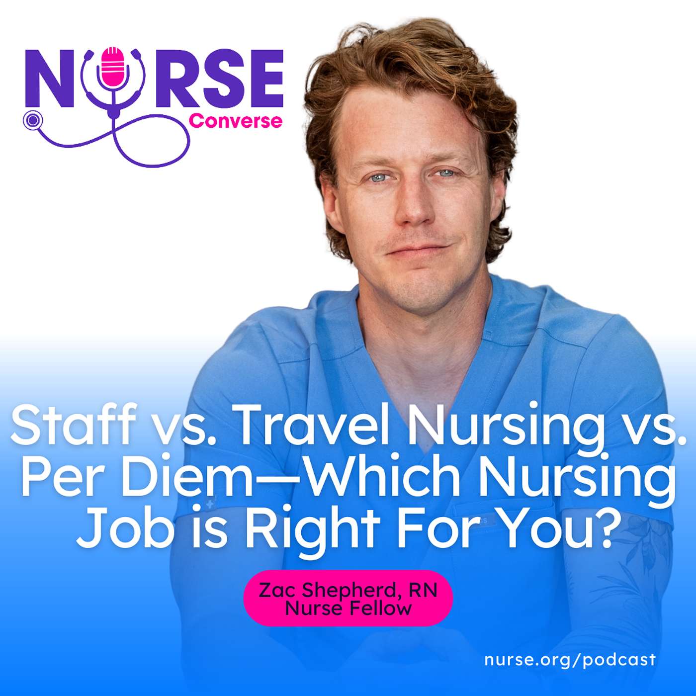 Staff vs. Travel Nursing vs. Per Diem, Which Nurse Job is Right For You? (With Zac Shepherd and Caitlyn Obrock)