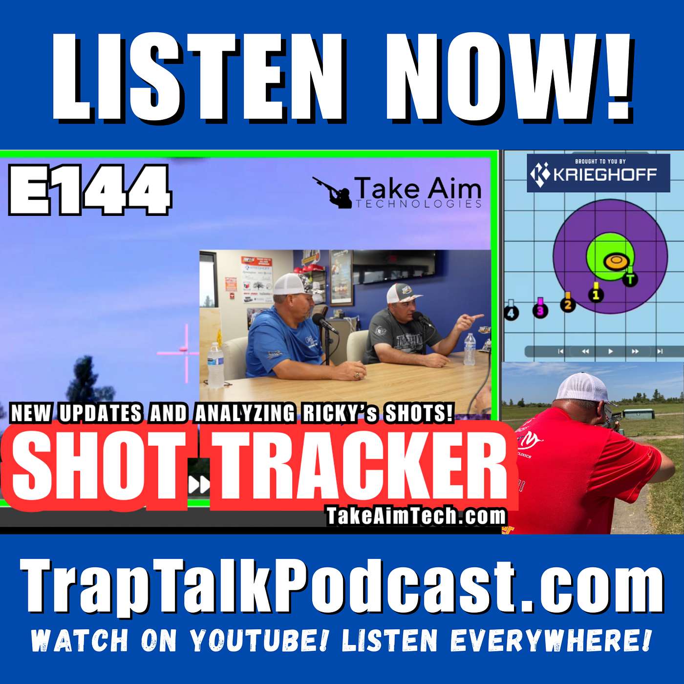 YouTube only Episode! Trap Talk Ep. 144: Reviewing Ricky’s Shots & Upcoming Shot Tracker Upgrades!