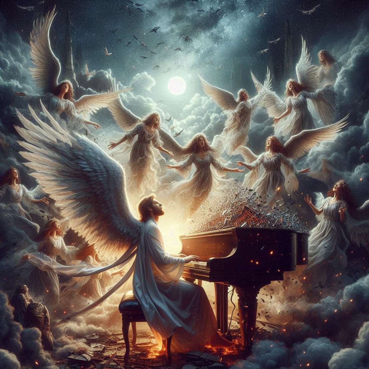 74TC34 Creatures Around Your Throne Isaiah 6 vocal all voices Nicholas Mazzio Lauren Mazzio The Rain