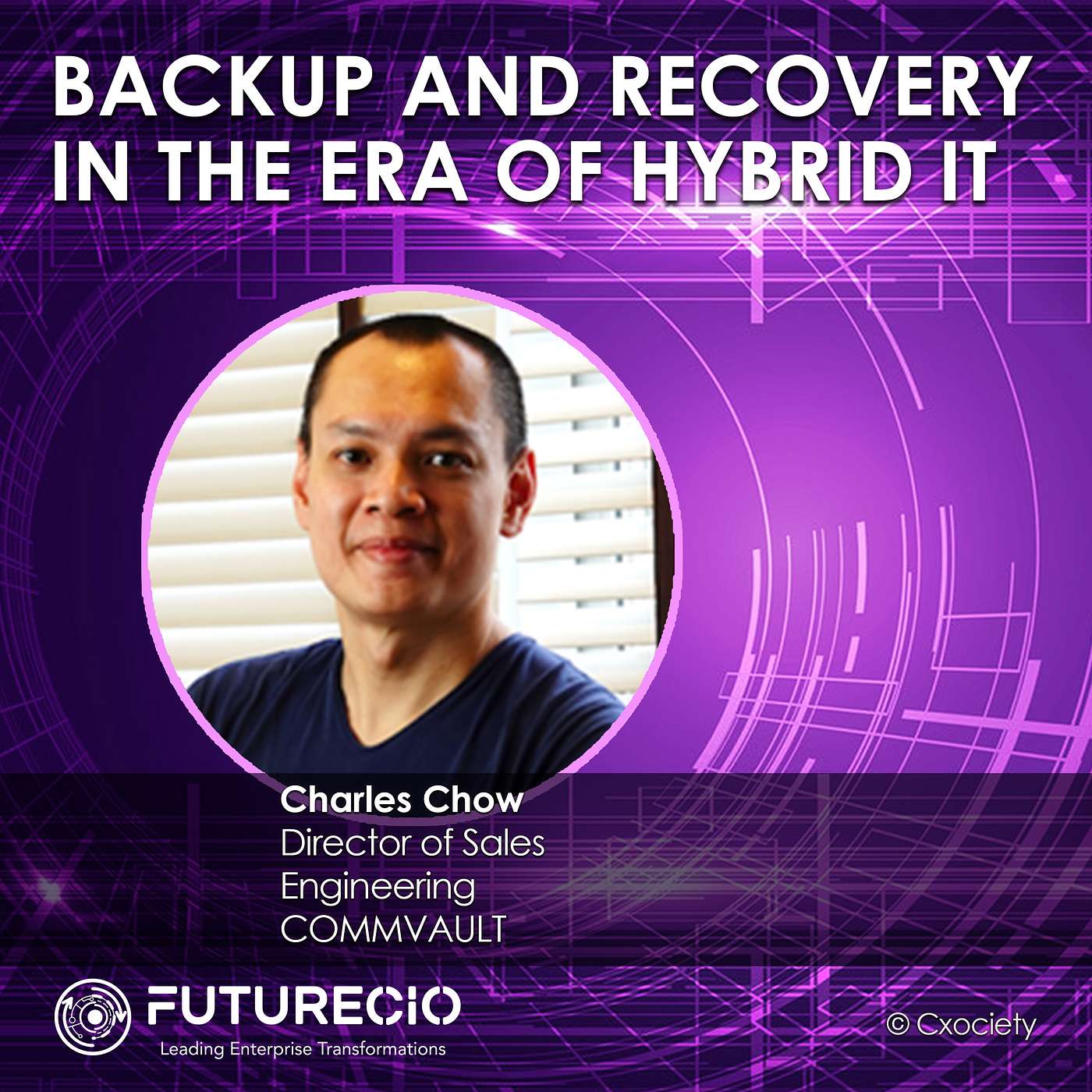 PodChats for FutureCIO: Backup and Recovery in the era of hybrid IT episode artwork
