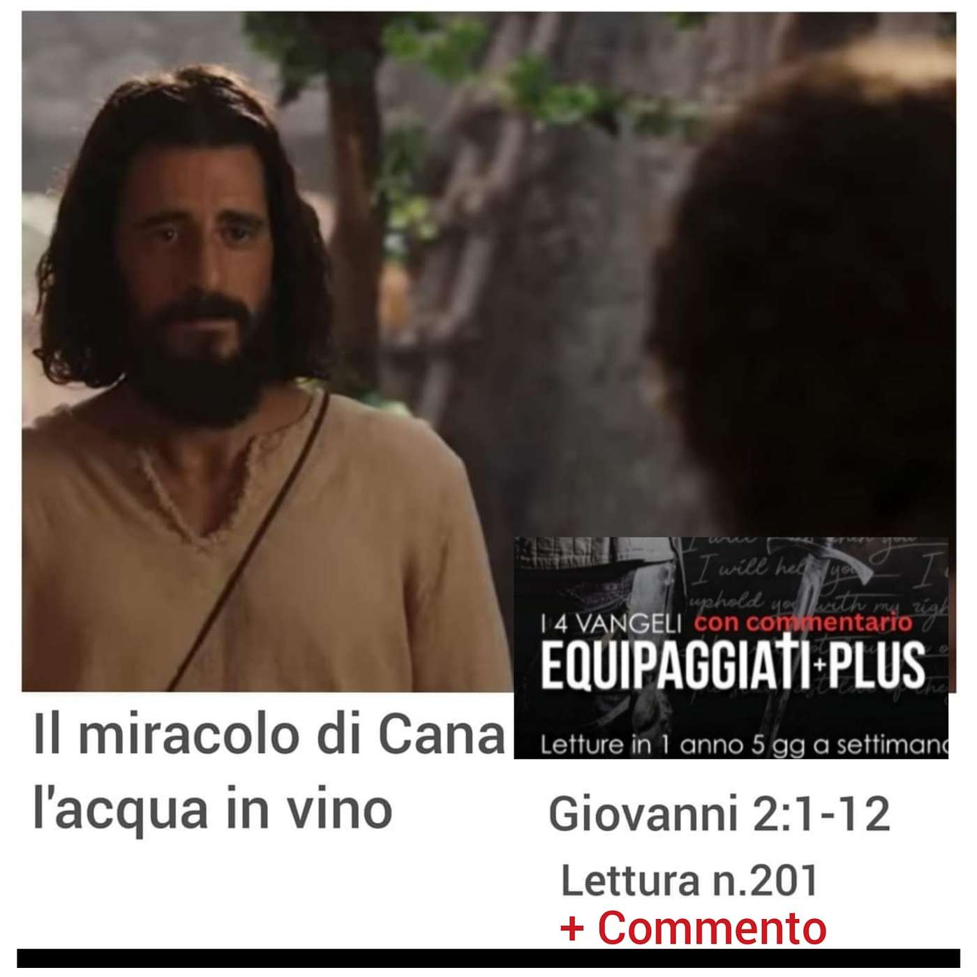 Il miracolo di Cana- l’acqua in vino - Giovanni 2:1-12 - #201 episode artwork