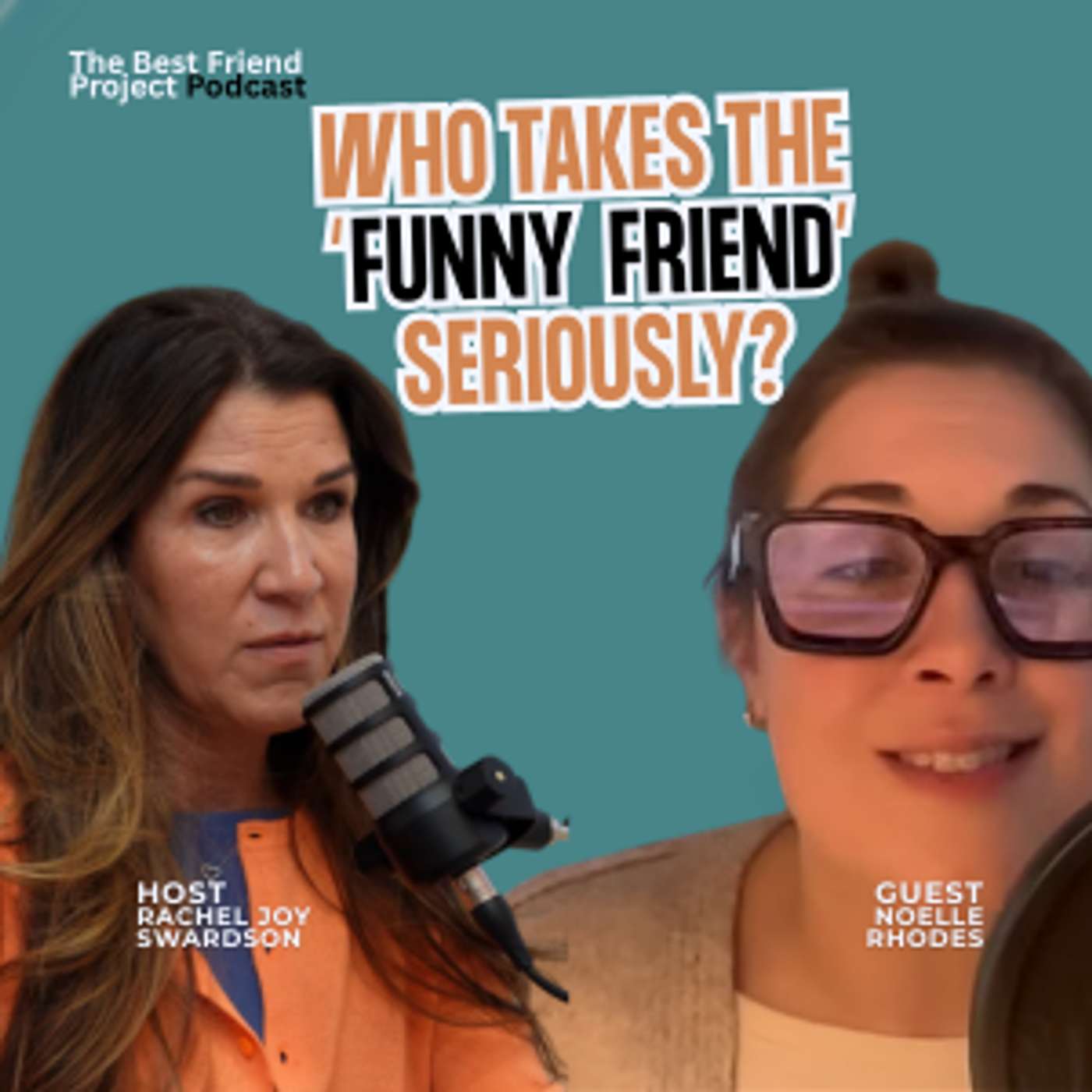 Ep 03: The Funny Friend Gets Sad: A New Jersey Comic's Take on Adult Friendship | Noelle Rhodes episode artwork