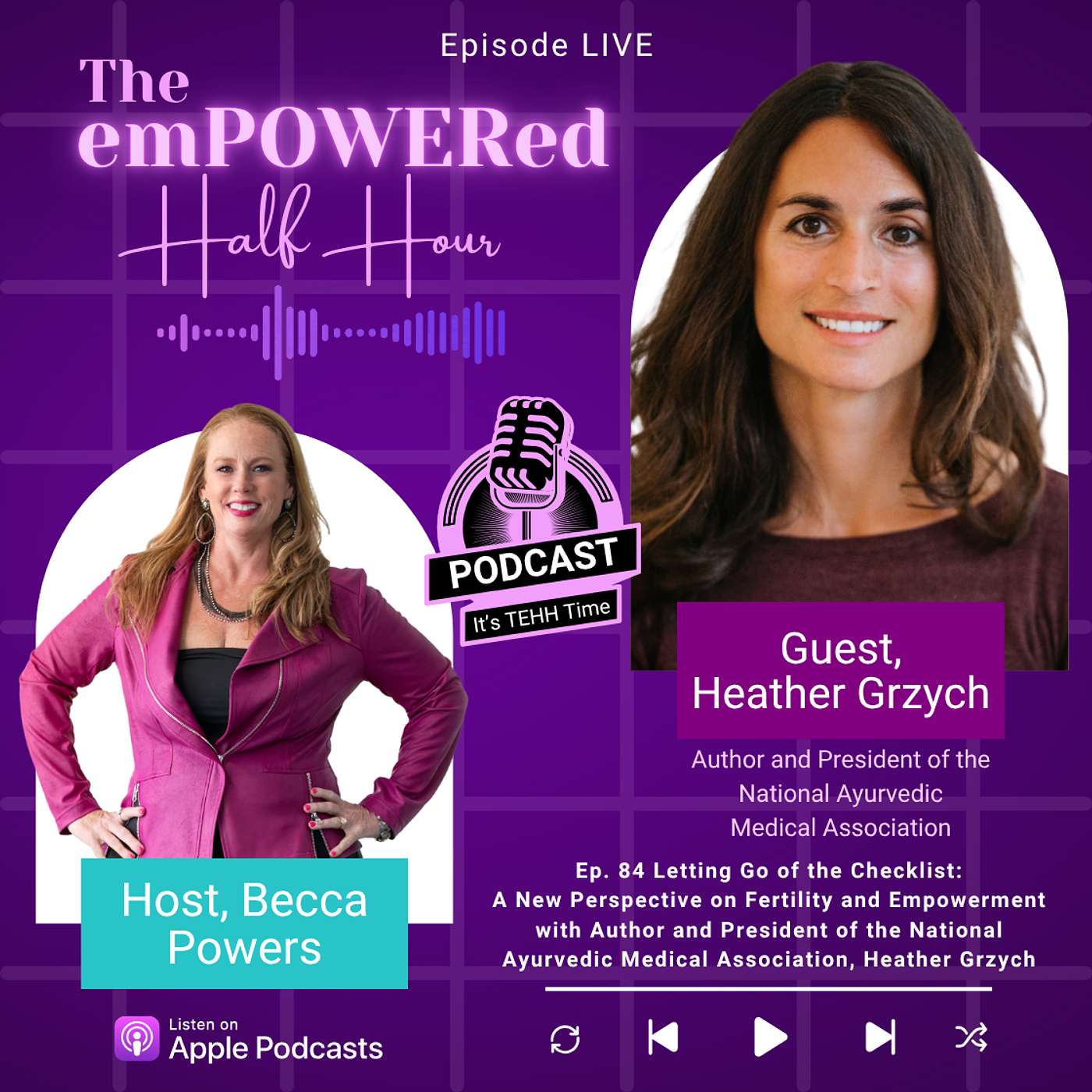Letting Go of the Checklist: A New Perspective on Fertility and Empowerment with Author and President of the National Ayurvedic Medical Association, Heather Grzych