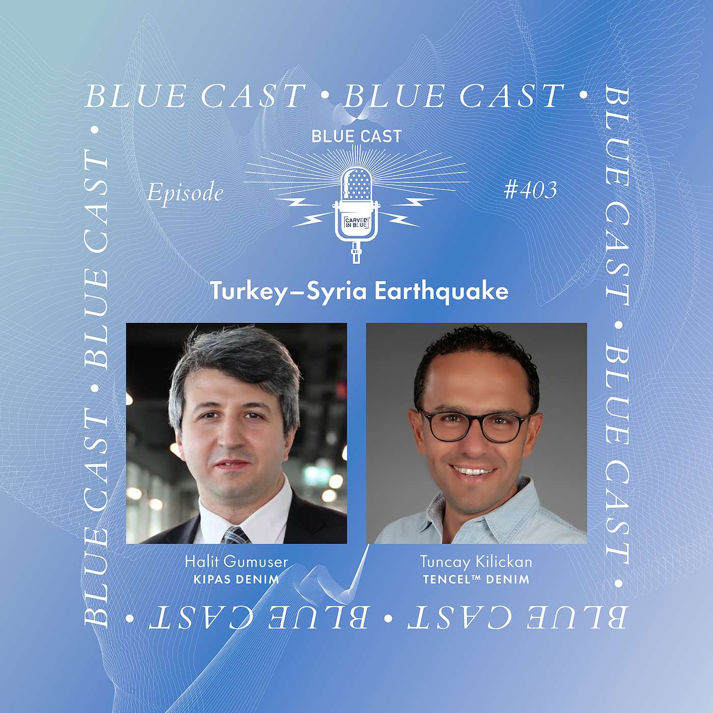 BLUE CAST by TENCEL™  / CARVED IN BLUE®