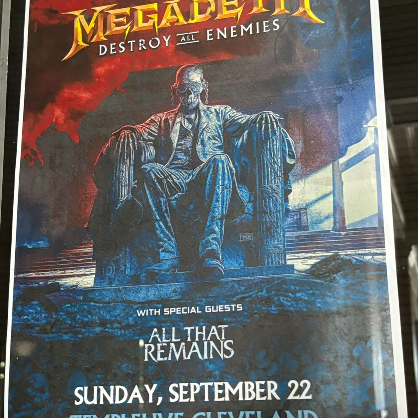 Megadeth in Cleveland... VIP Review!