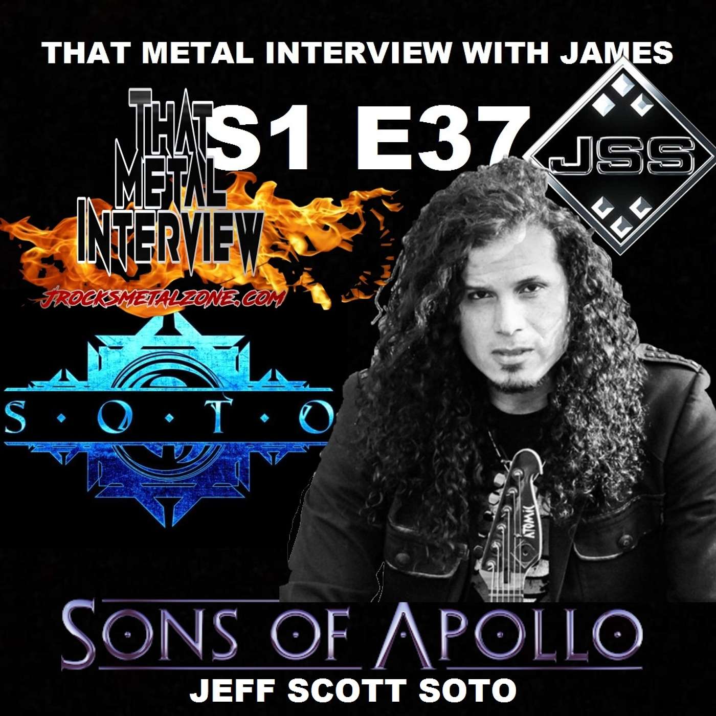Jeff Scott Soto of SONS OF APOLLO, SOTO, JSS & TRANS SIBERIAN ORCHESTRA S1 E37