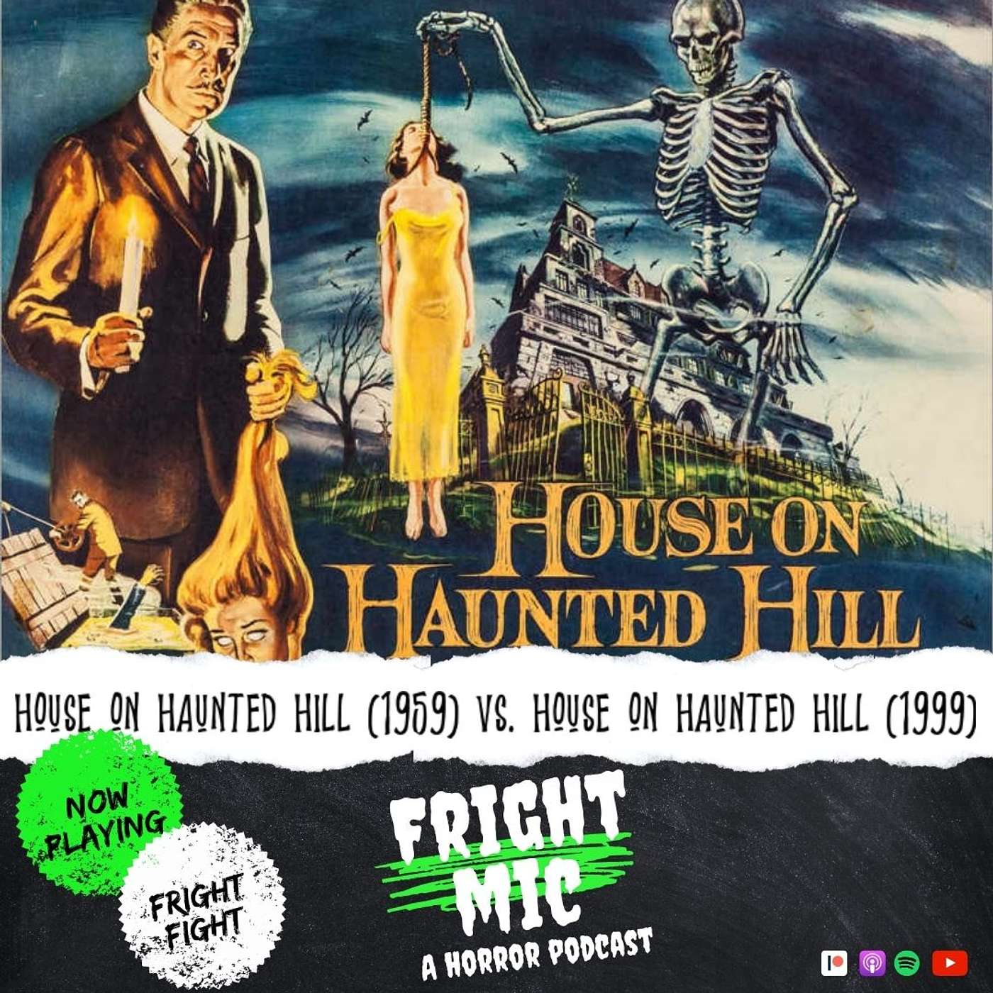 Fright Fight: House on Haunted Hill (1959) vs. House on Haunted Hill (1999)