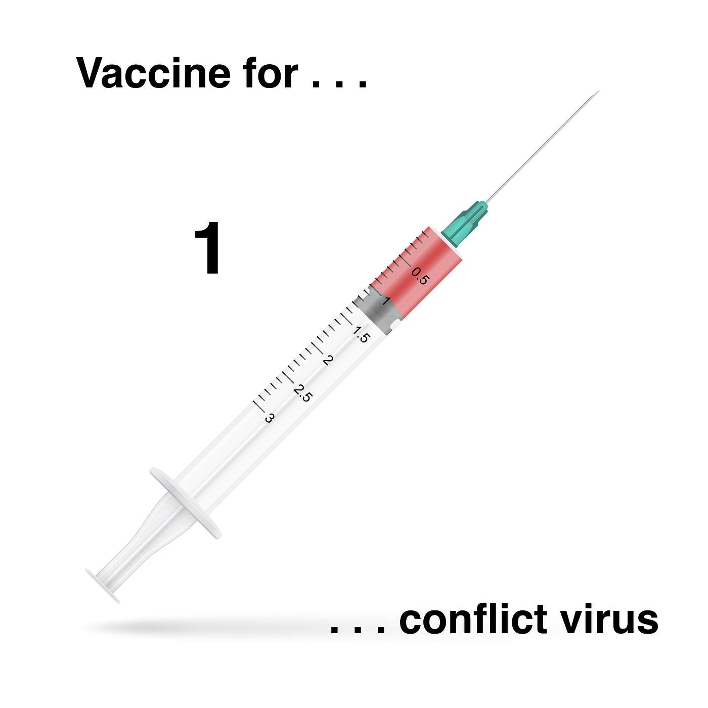 Vaccine for the conflict virus — 1