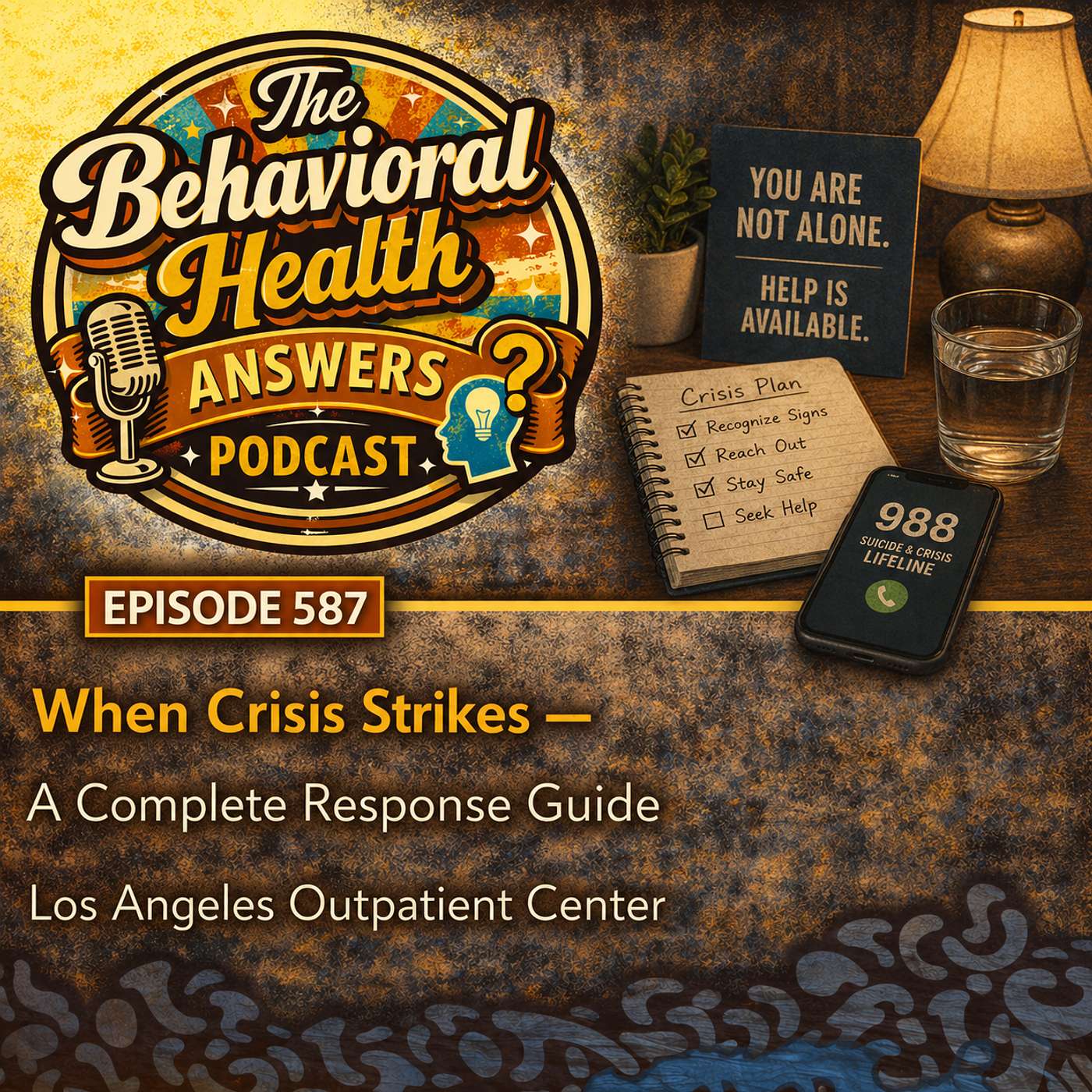 Episode 587: When Crisis Strikes - A Complete Response Guide | Los Angeles Outpatient Center episode artwork