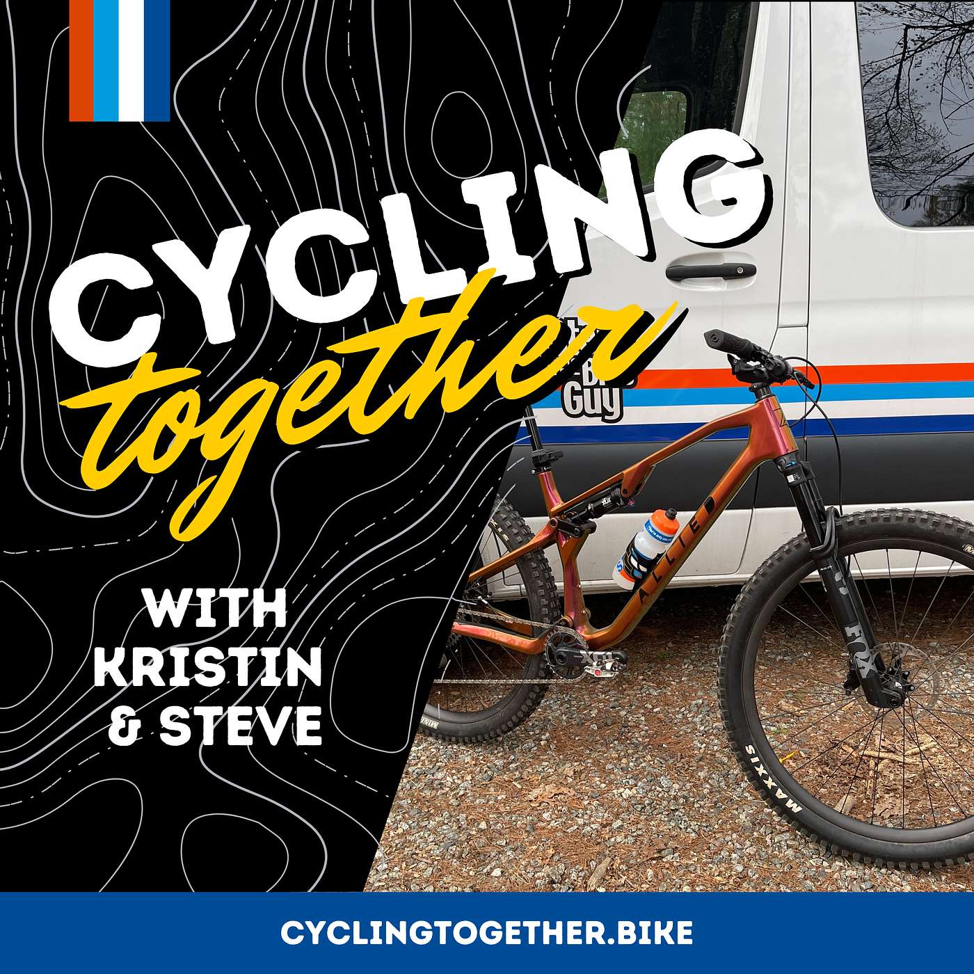 Cycling Together with Kristin & Steve