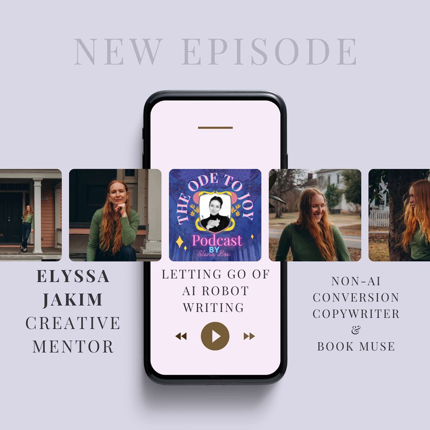Elyssa Jakim: Letting Go Of AI Robot Writing episode artwork
