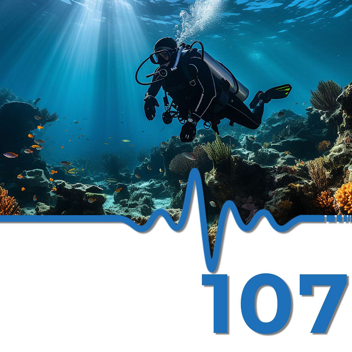 Boat strike leaves diver with head wound #scubadiving #podcast