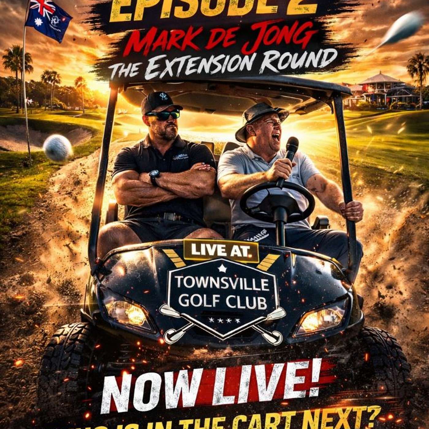 Episode 2: Golf Cart Chronicles: Mark De Jong — Birdies, Battles & Breathwork episode artwork