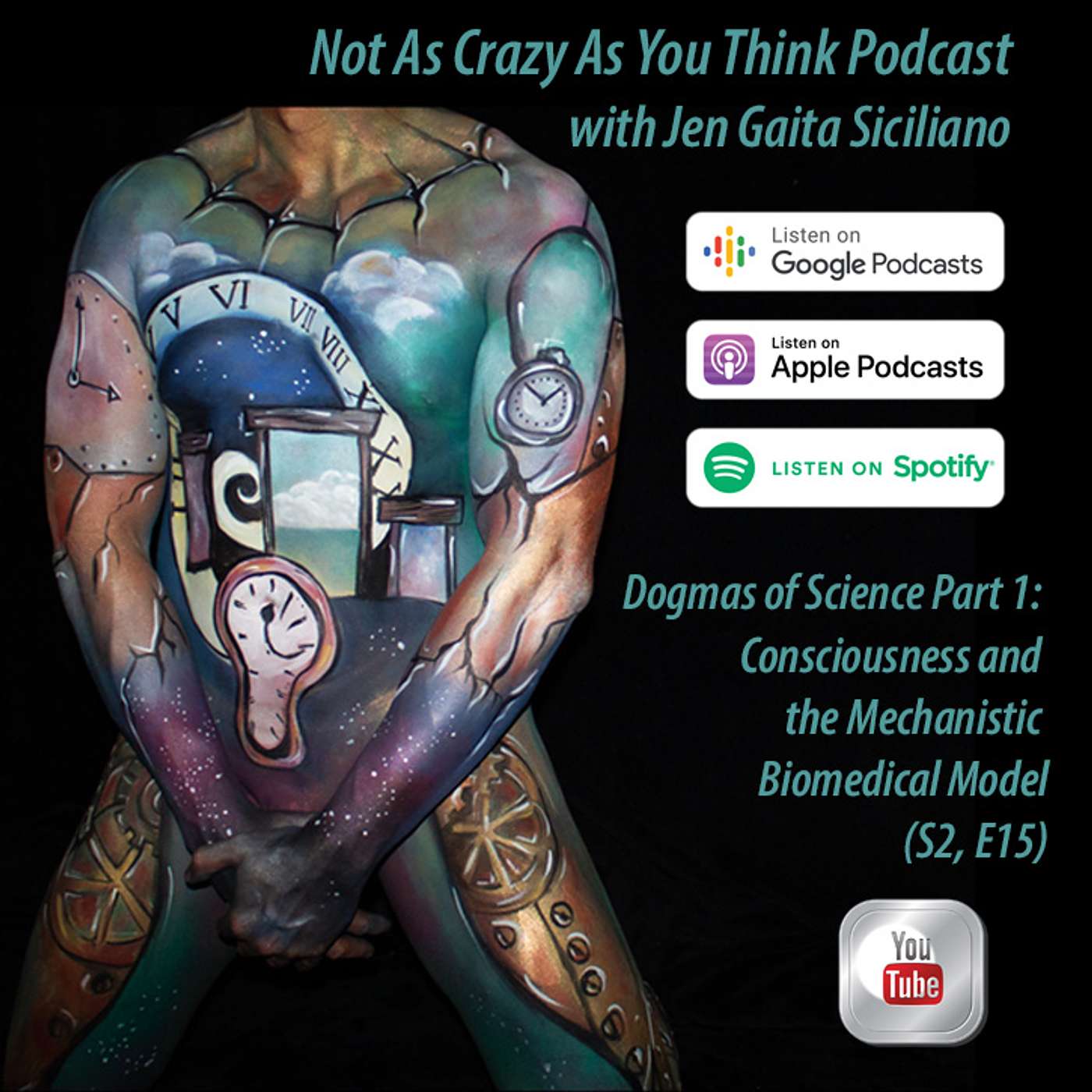 Dogmas of Science Part 1: Rupert Sheldrake, Consciousness, and the Mechanistic Biomedical Model (S2, E15) episode artwork
