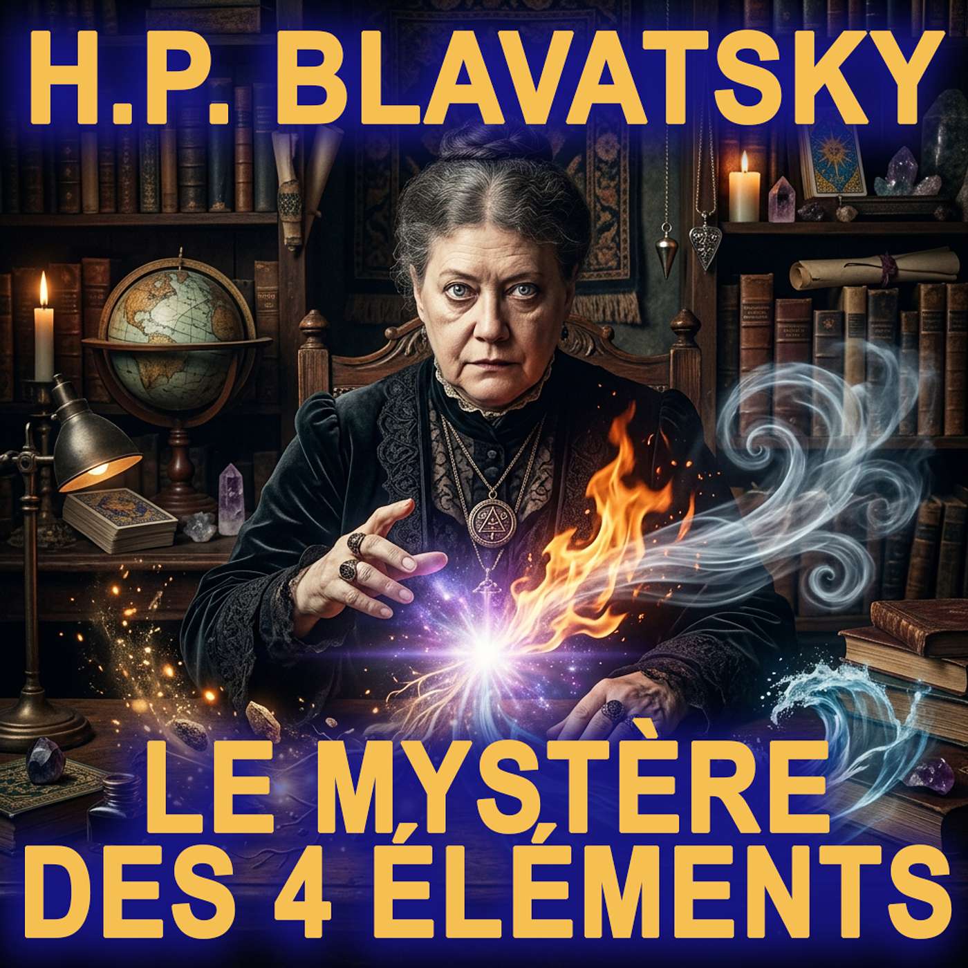 H.P. Blavatsky et le mystère des 4 éléments