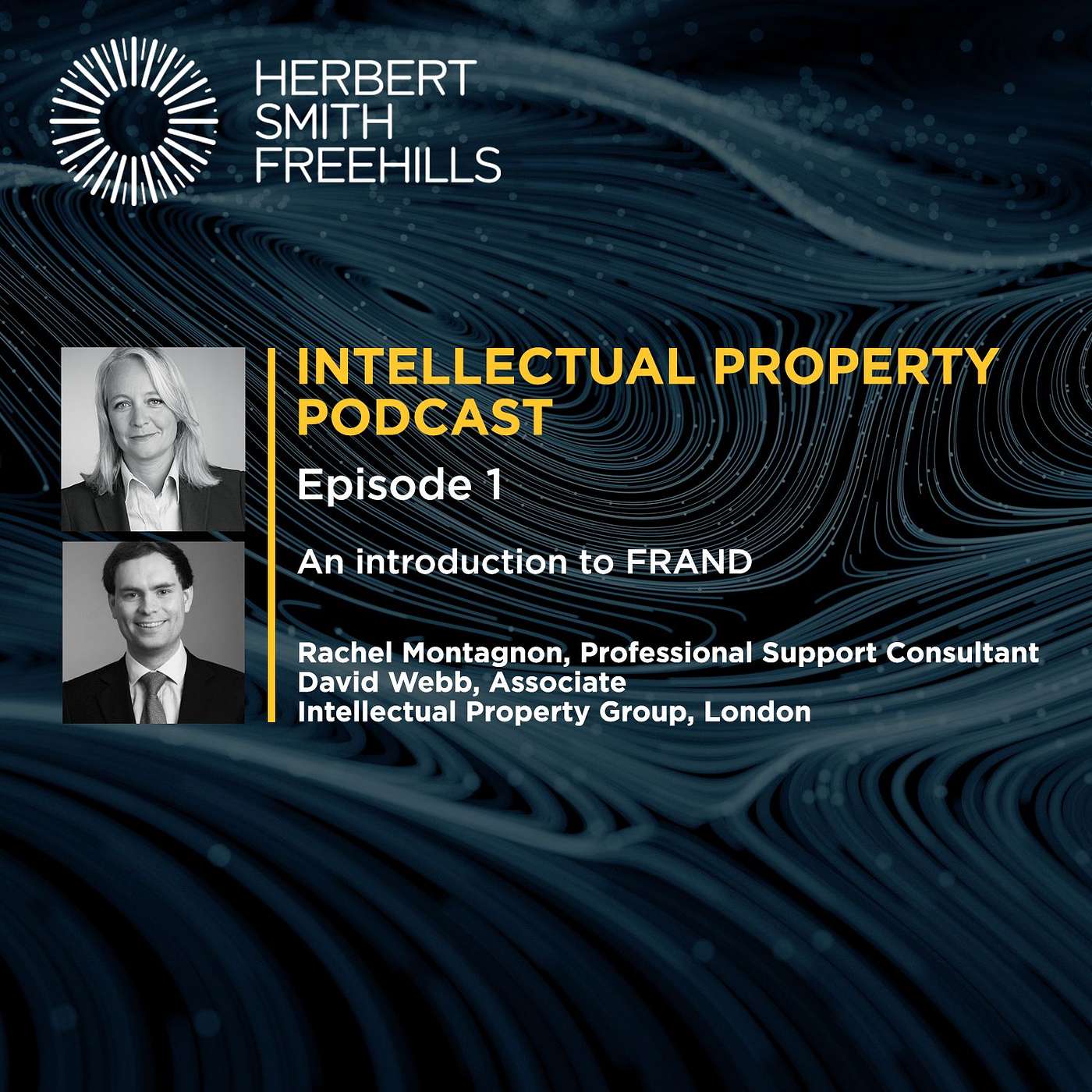 Intellectual Property Podcast EP1:  An introduction to FRAND episode artwork