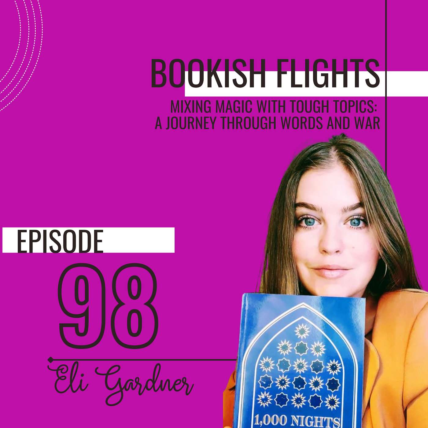 Mixing Magic with Tough Topics: A Journey through Words and War with Author Eli Gardner (E98)