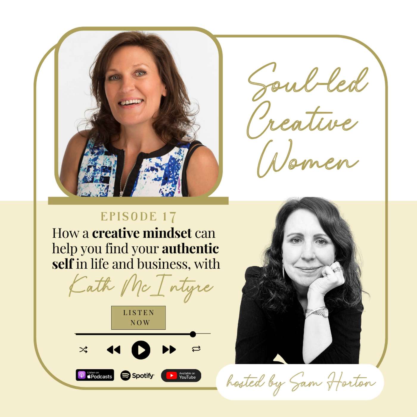 How a creative mindset can help you find your authentic self in life & business, with Kath McIntyre