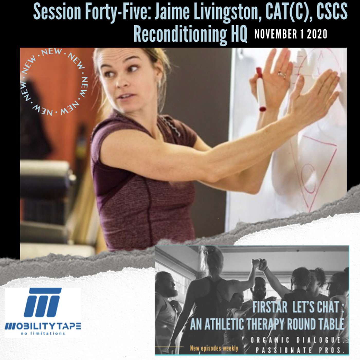FIRSTAR Let\'s chAT: an Athletic Therapy podcast | Official Podcast of WFATT