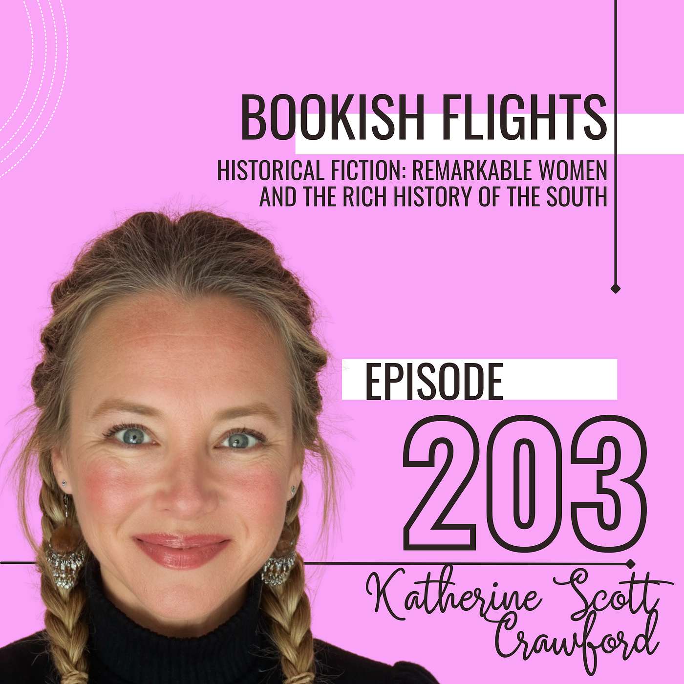 Historical Fiction: Remarkable Women and the Rich History of the South with Katherine Scott Crawford (E203)