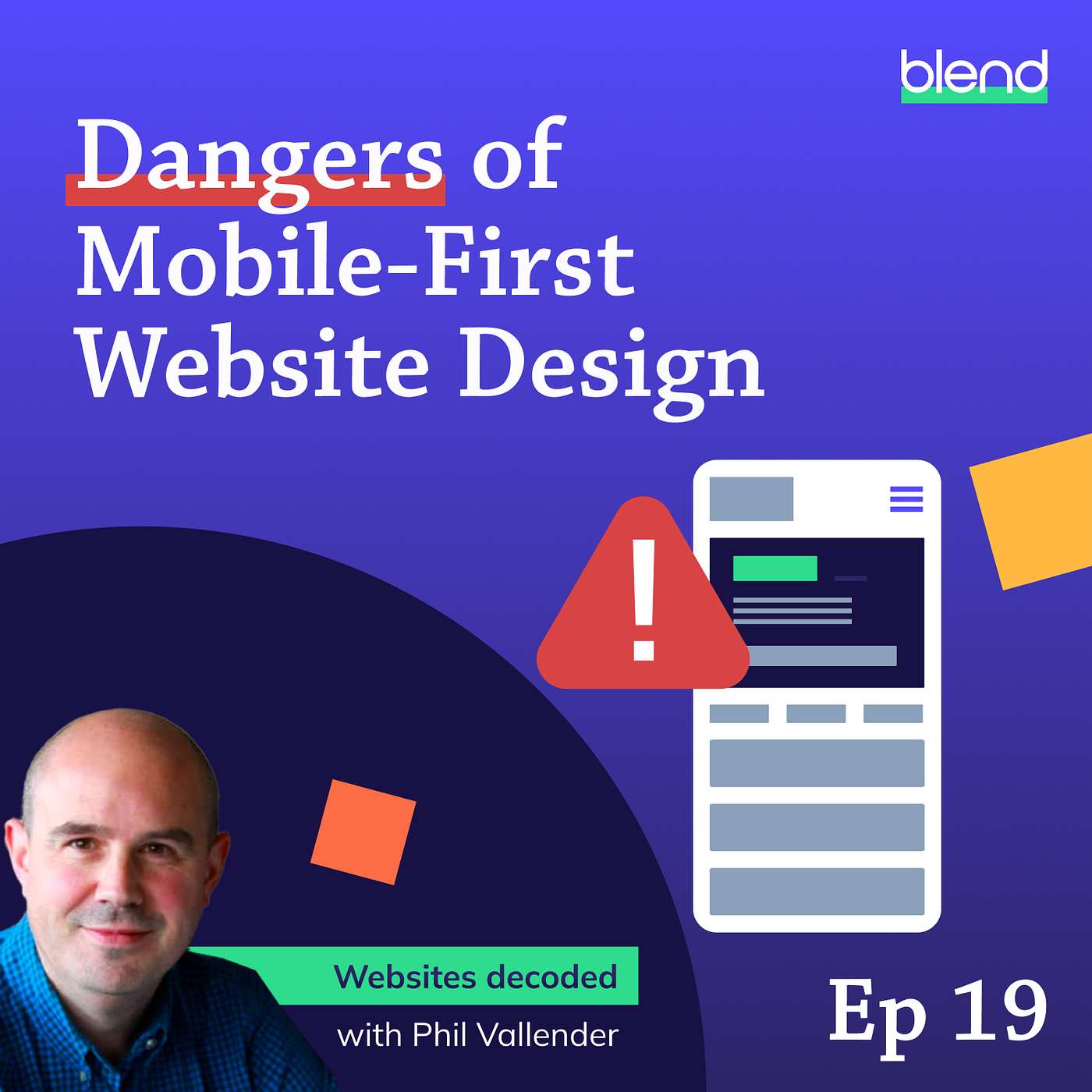 cover of episode Dangers of Mobile-First Website Design
