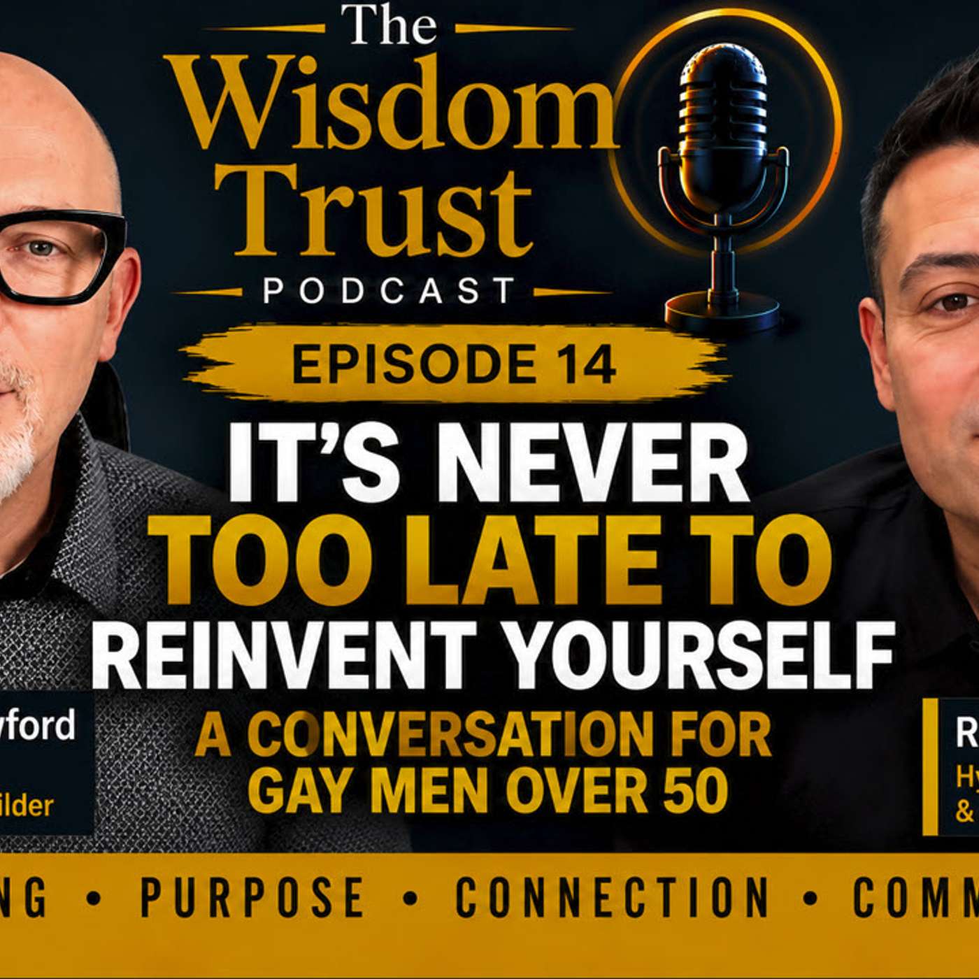 Gay Men Over 50: It’s Never Too Late to Reinvent Yourself episode artwork