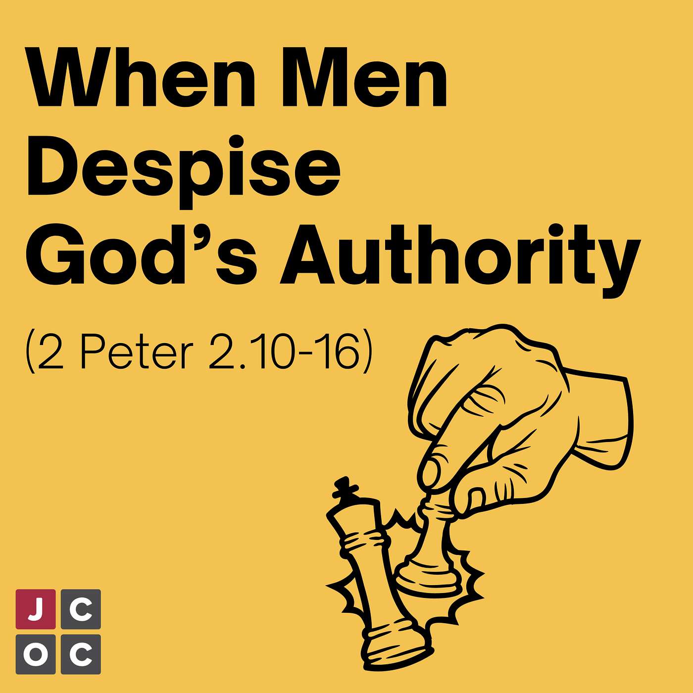 When Men Despise God's Authority episode artwork