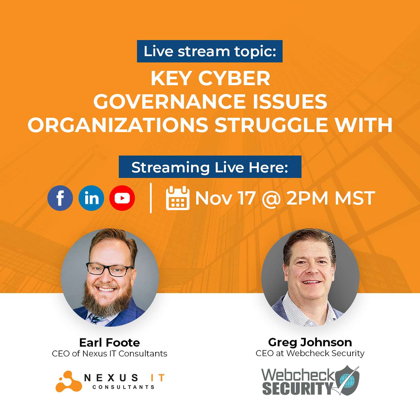 The Nexus IT TechBeat Podcast with Founder/CEO, Earl Foote