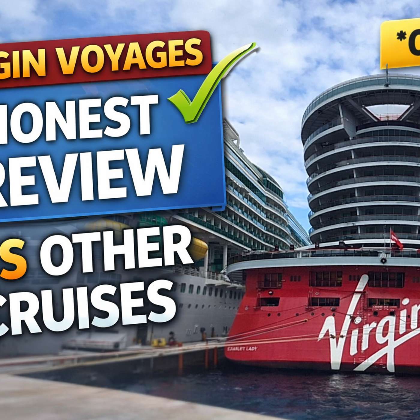 We Almost Missed the Ship! Our Honest Virgin Voyages Review (feat. Kristen Woods)