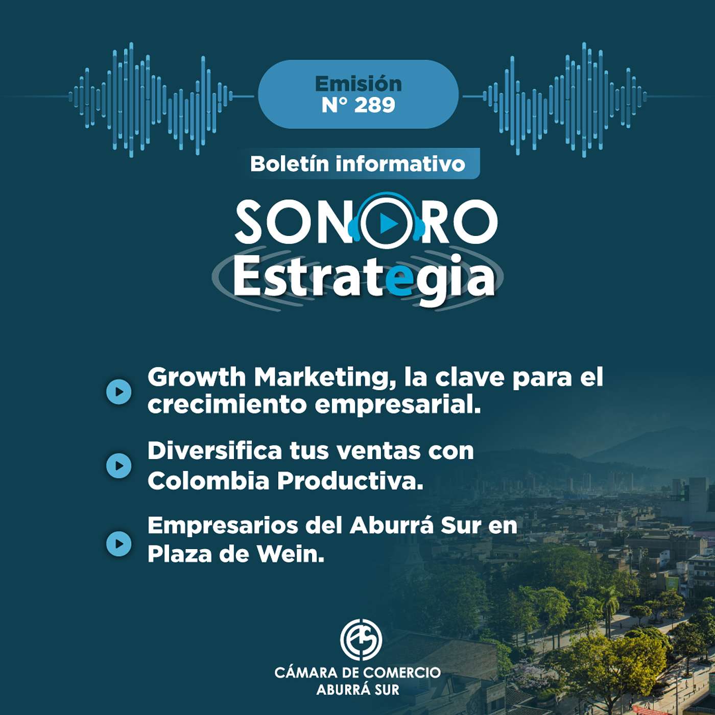 Boletín Sonoro Estrategia N°289 – Agosto 9 de 2024 episode artwork