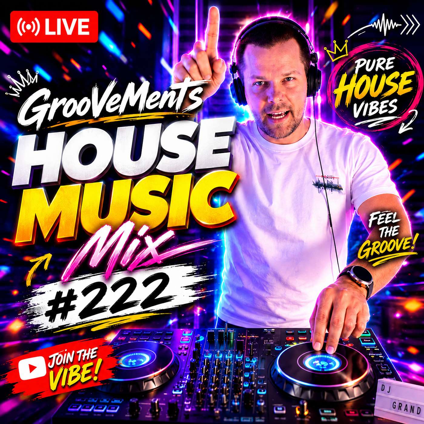GrooVeMents #222 House Music Mix episode artwork