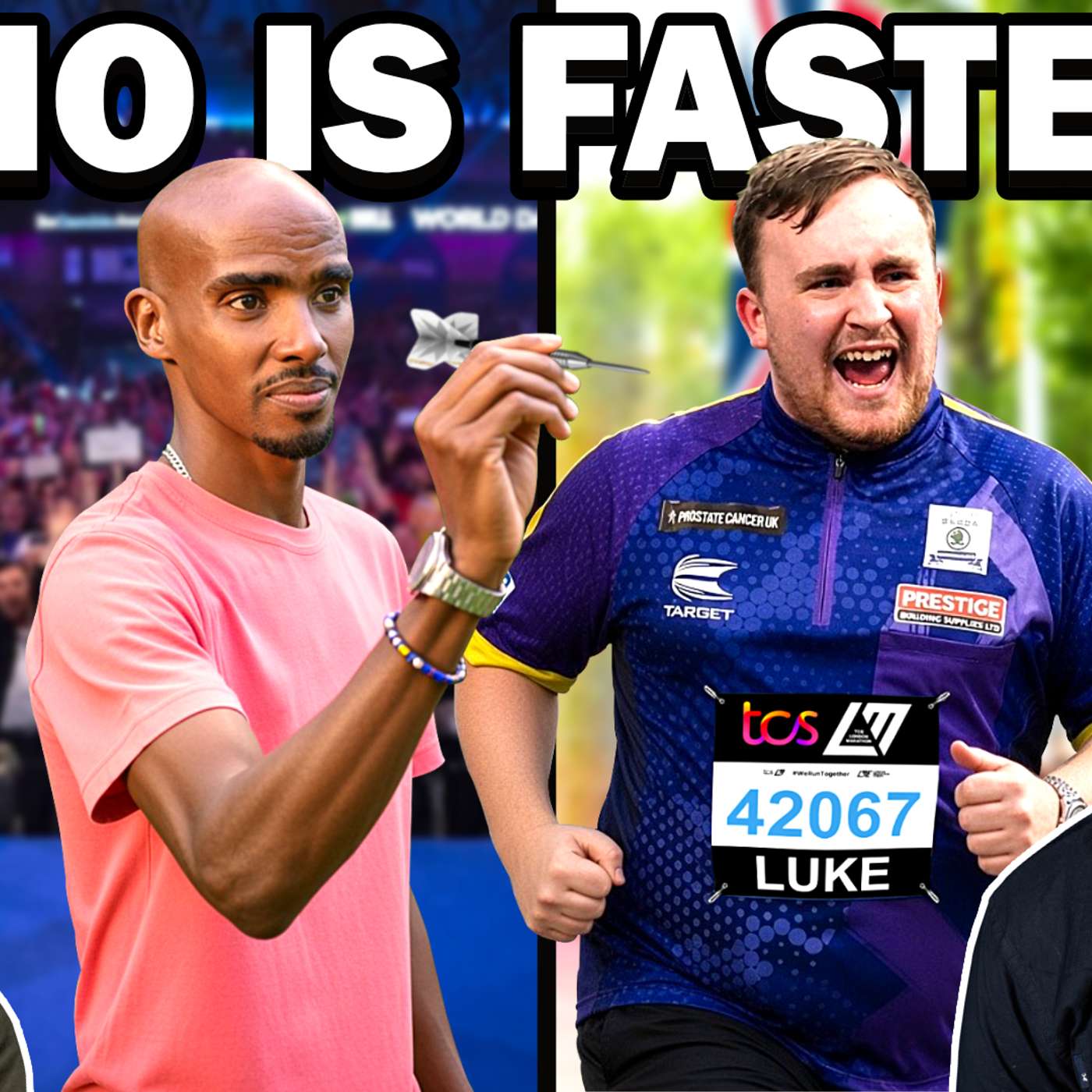 Luke Littler would beat Mo Farah in a race 🏃 Officially Unofficially #43 episode artwork