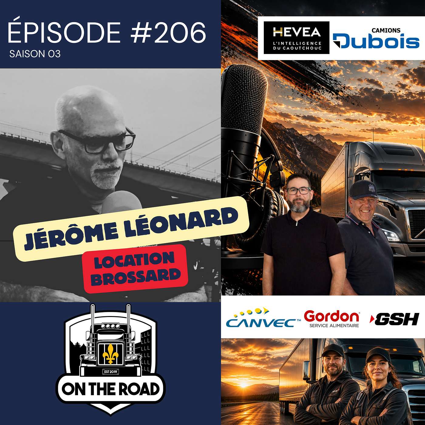 🎙 Épisode 206 – On the road Québec avec Location Brossard episode artwork