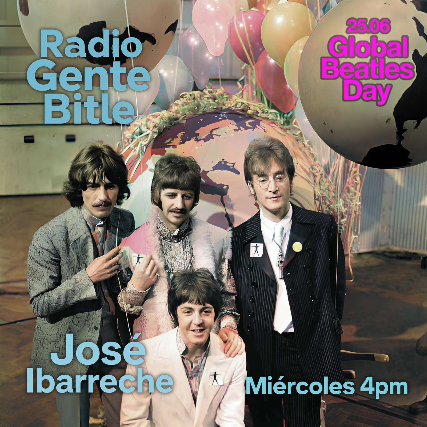 Programa Gente Bitle 24 de junio 2026. Día Mundial de Los Beatles parte 1 episode artwork