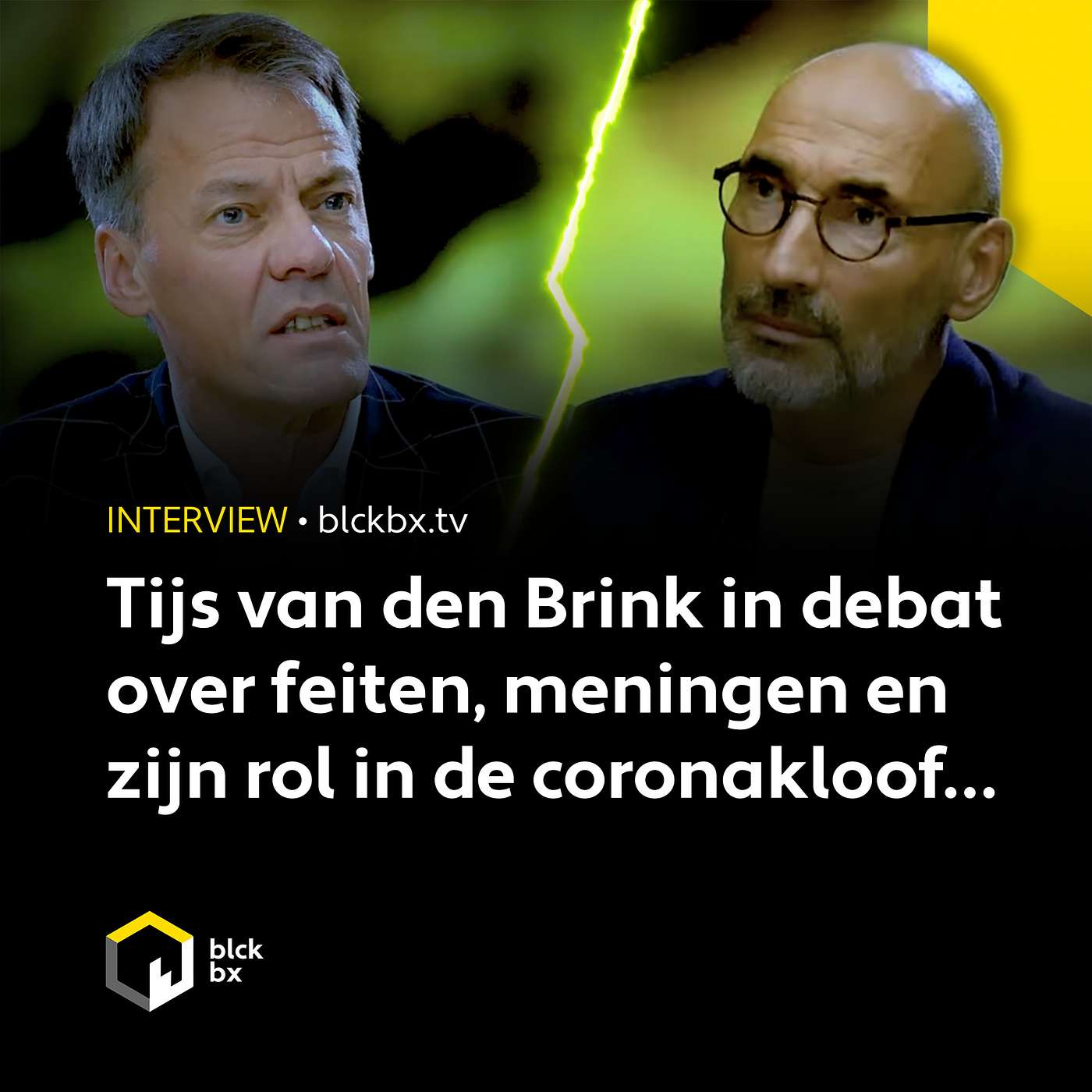 Tijs van den Brink in debat over feiten, meningen en zijn rol in de coronakloof…