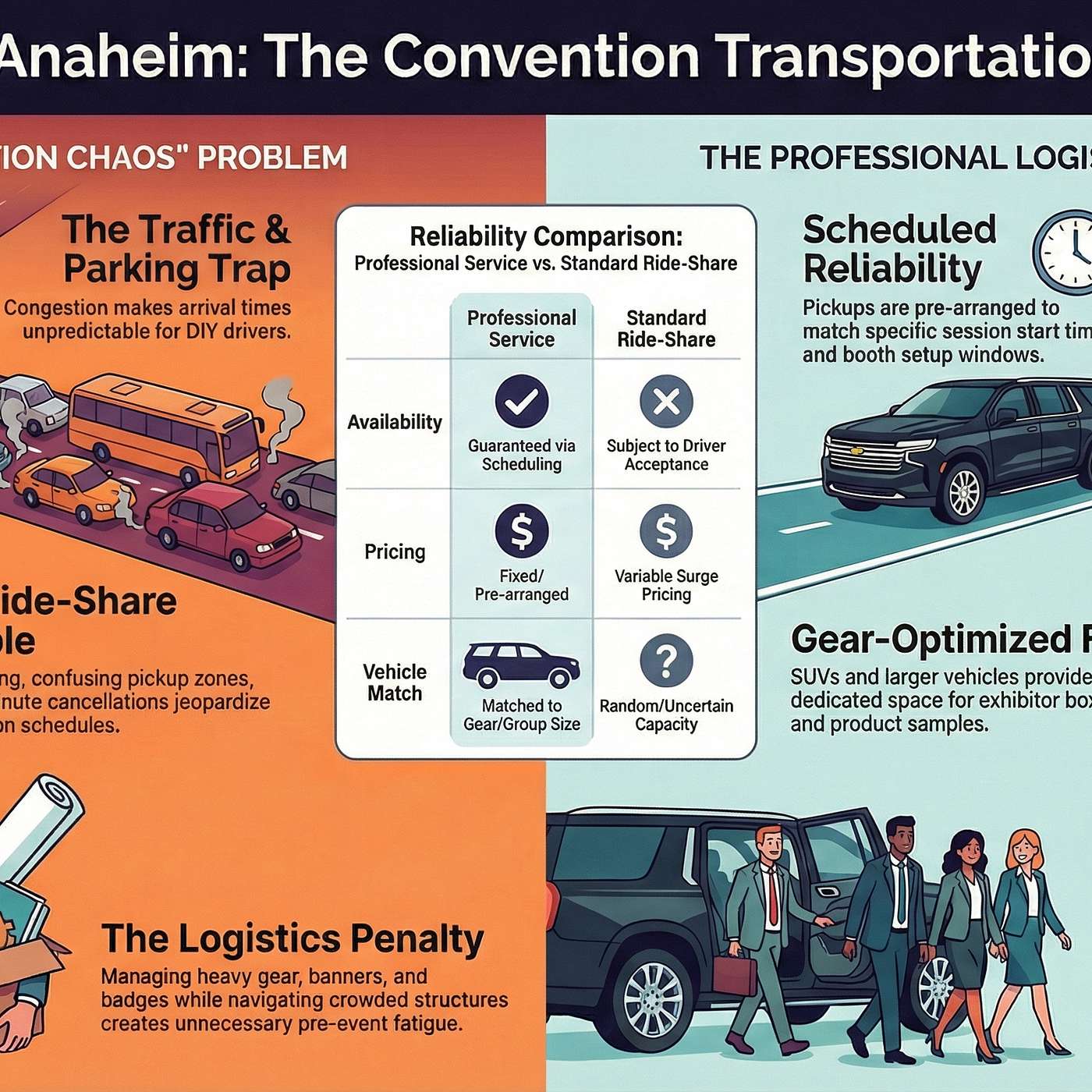 What Are the Best Transportation Options from Orange, CA to Anaheim Convention Center? What Are the Best Transportation Options from Orange, CA to Anaheim Convention Center?