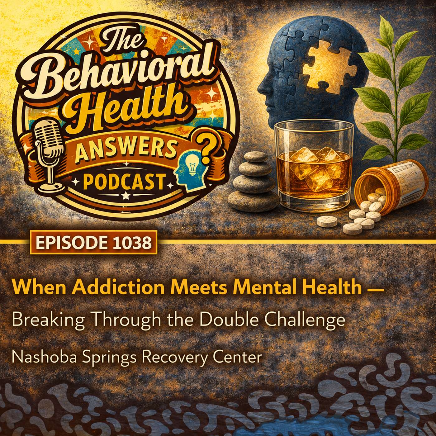 Episode 1038: When Addiction Meets Mental Health - Breaking Through the Double Challenge | Nashoba Springs Recovery Center episode artwork