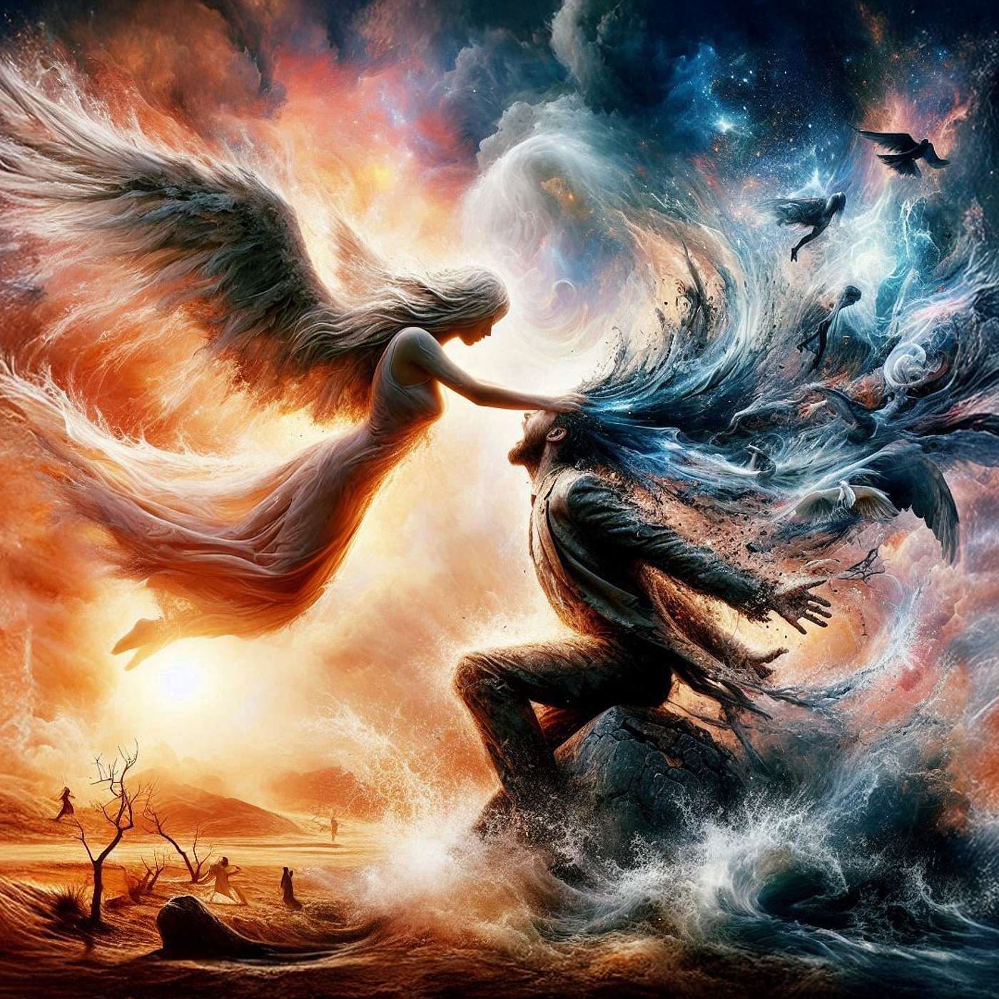 t293 God My Father Have Mercy On Me (God Hear Me) live composing Nicholas Mazzio Lauren Mazzio The Rain