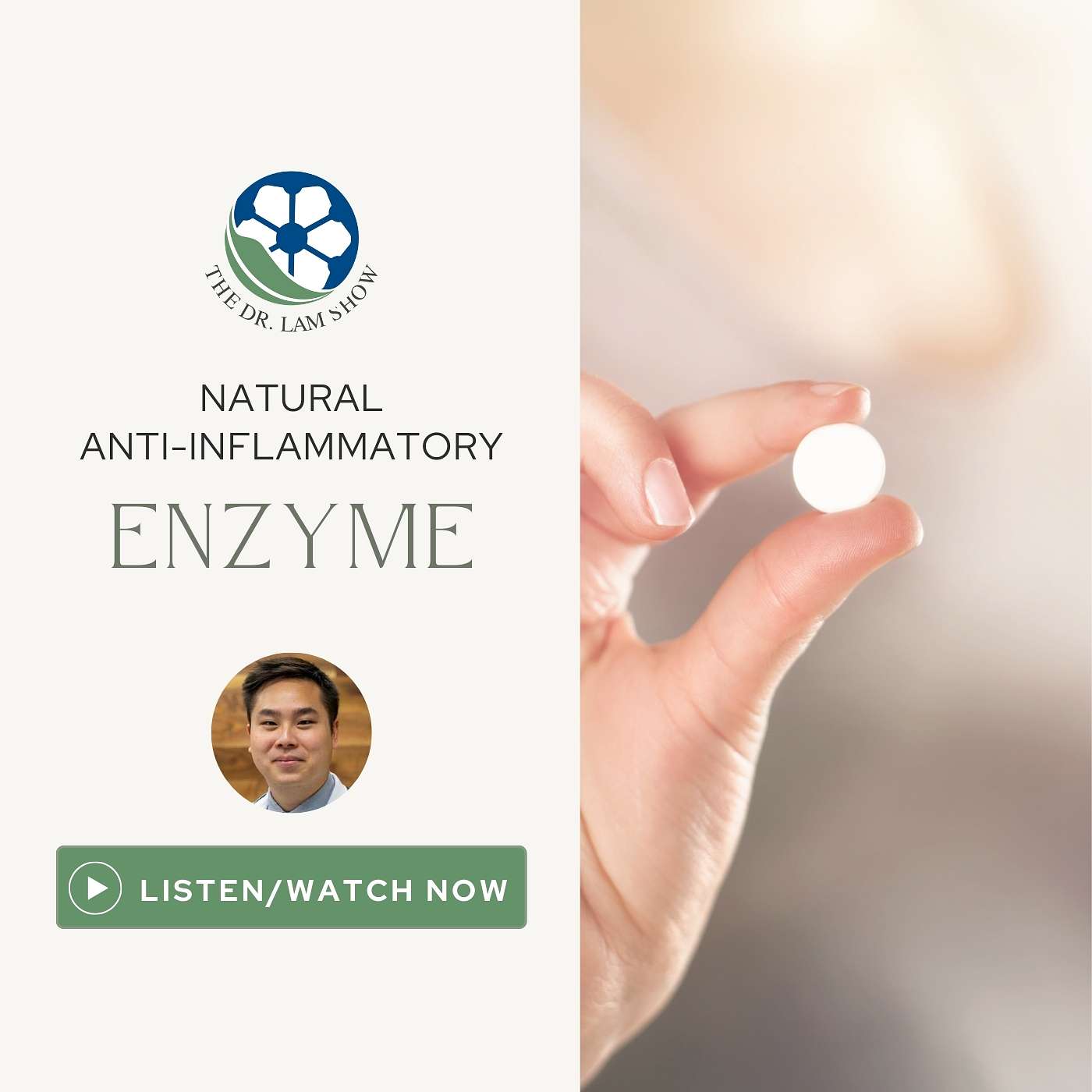 Natural Anti-Inflammatory Enzyme