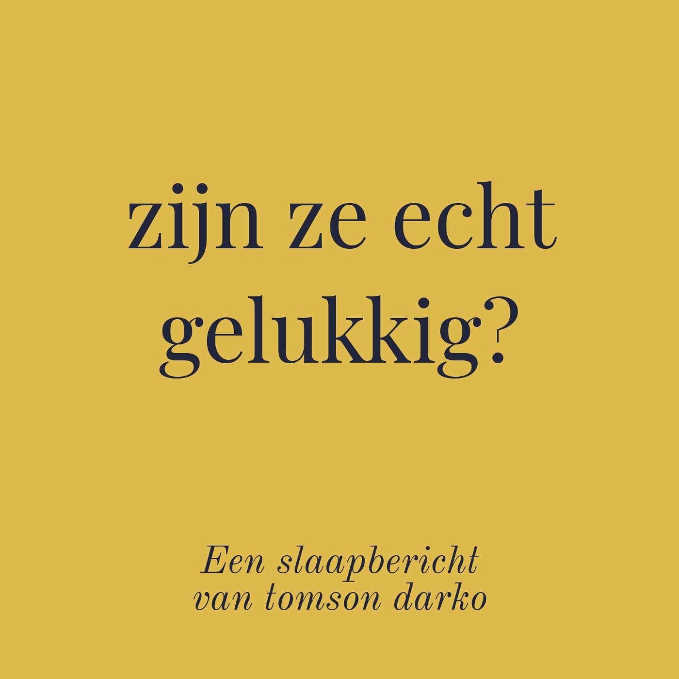dag 16 - het geluk van andere stellen