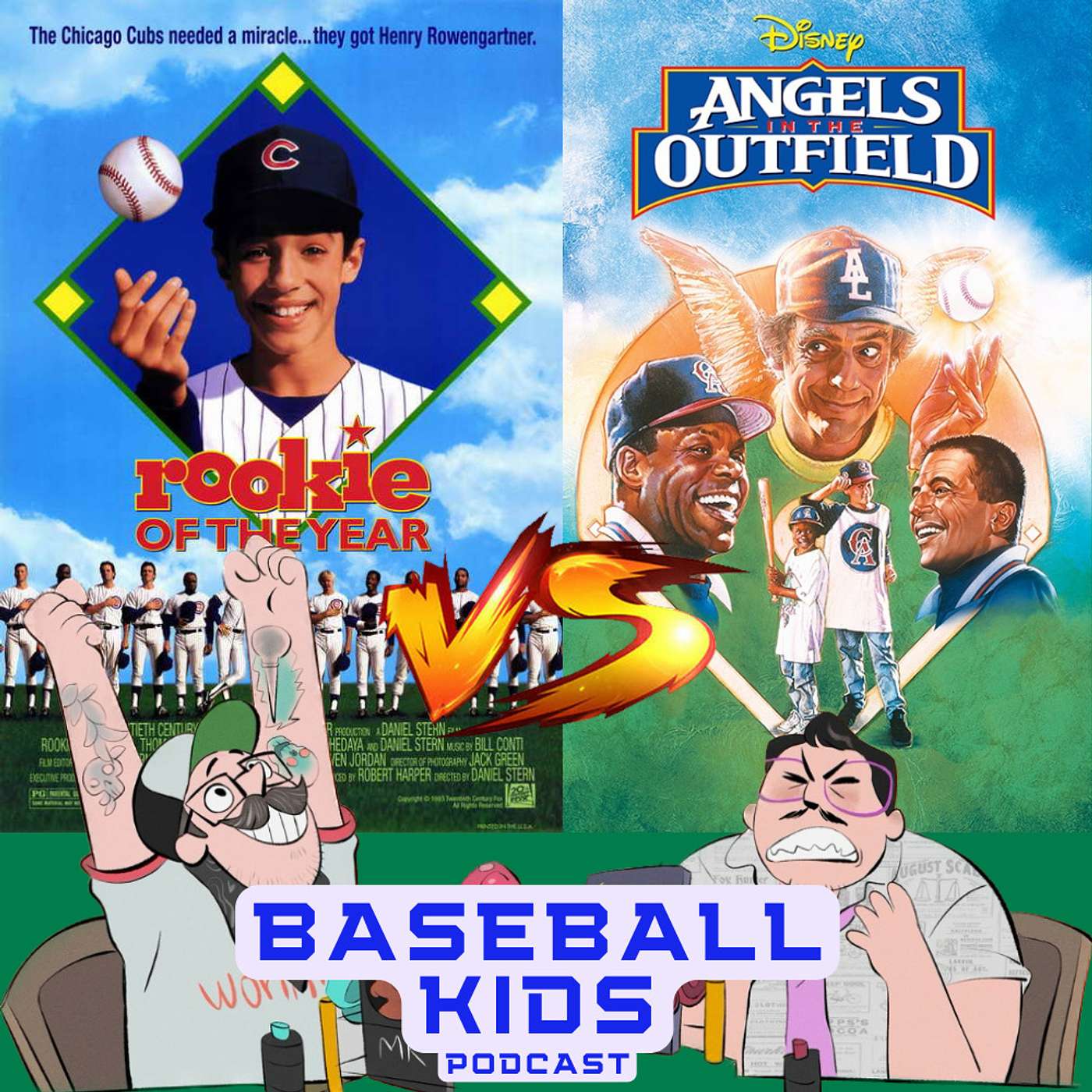 #041: Rookie of the Year vs Angels In the Outfield [Baseball Kids]