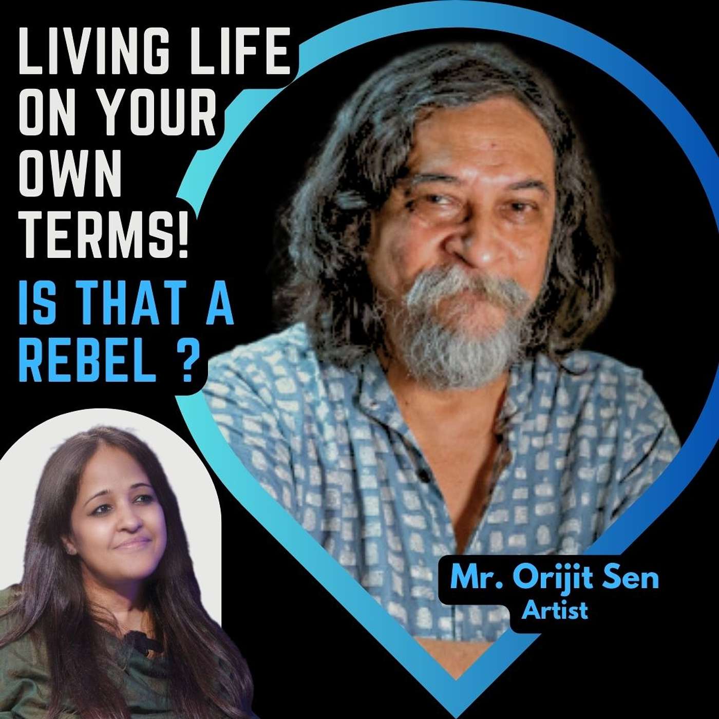 Art, Activism, and Rebellion | Ft. Orijit Sen | Sonia Choksi | Flirting with a fish episode artwork