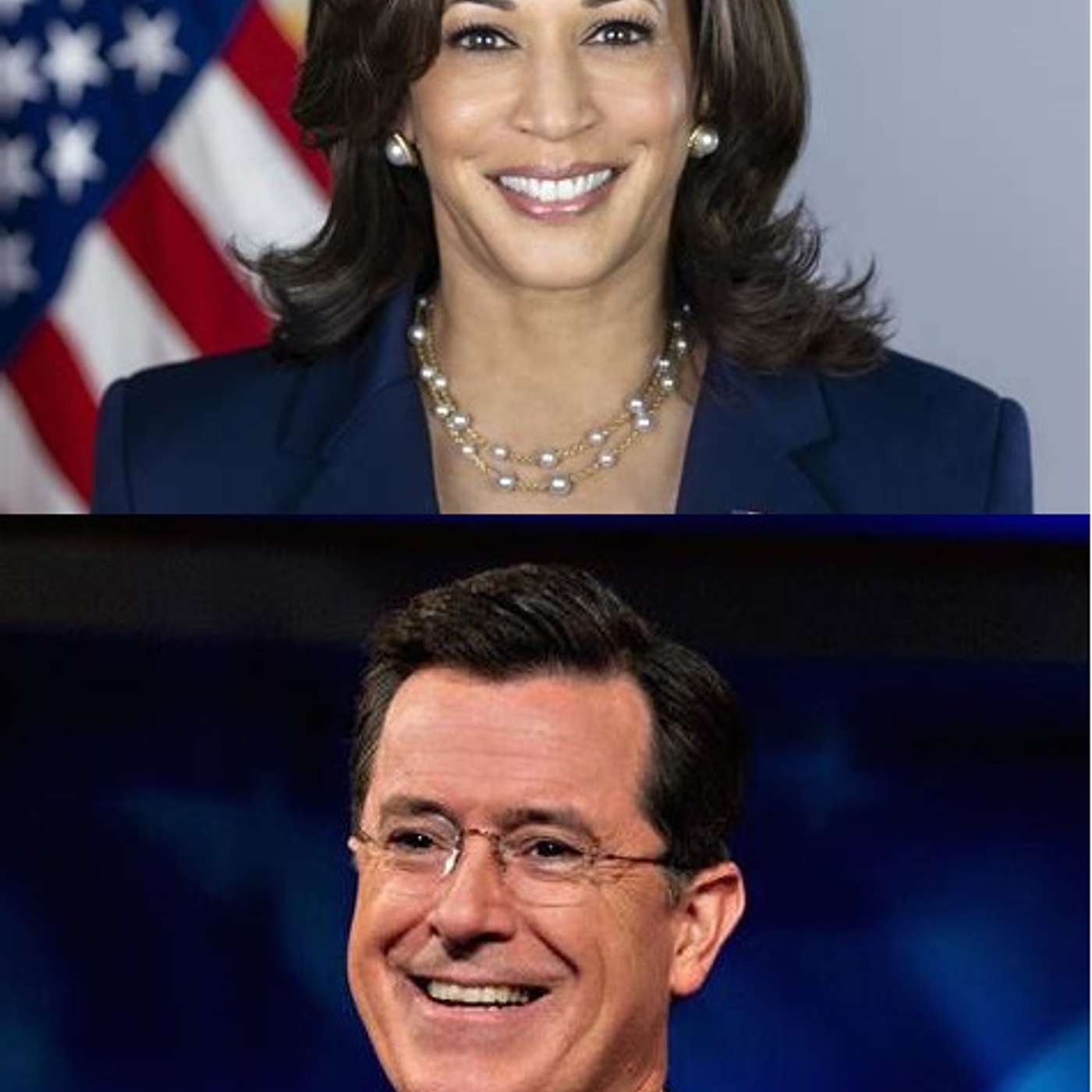 Stephen Colbert As Kamala Harris V. P CB 338