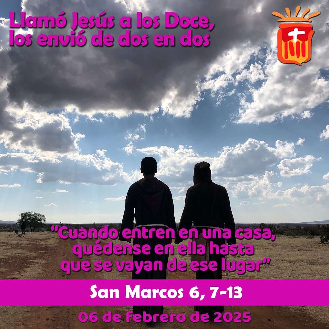 2025-02-06 San Marcos 6, 7-13: Jueves IV Ordinario