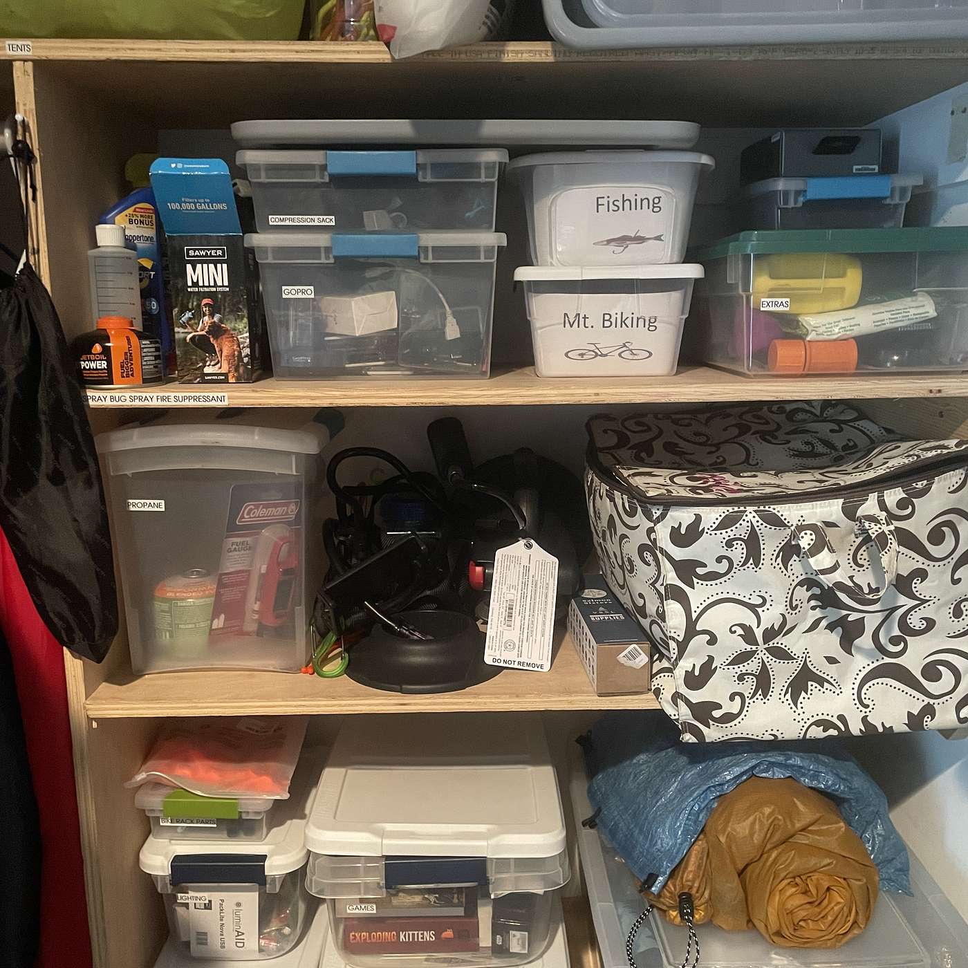 Camping/Hiking Gear To Check After It Has Been In Storage